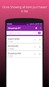 Grocery Shopping Multi List اسکرین شاٹ 1