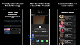 Threads Video Downloader Plakat