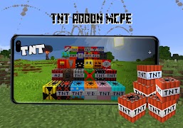 TNT Mod Addon for Minecraft syot layar 1