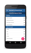Tutorials for Android and Java captura de pantalla 3
