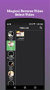 Magical Reverse Video Maker syot layar 6
