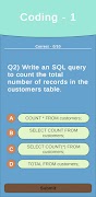 SQL Quiz Master Pro: Learn SQL ภาพหน้าจอ 4
