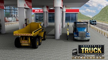 Industrial US Truck Simulator الملصق