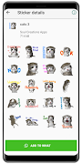 WASticker - Cat stickers screenshot 5