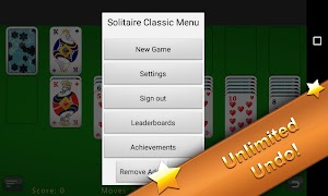 Solitaire Classic syot layar 2