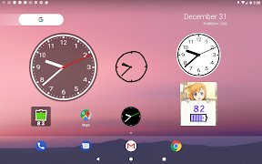 Graffiti Analog Clock [Widget] capture d'écran 7