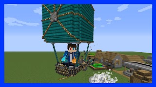 Airship Mod Minecraft imagem de tela 7