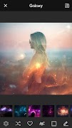 Galaxy Overlay Photo App الملصق