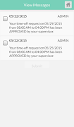 TimeClock Plus v7 MobileClock スクリーンショット 7