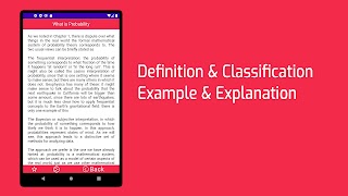 Probability Random Variables capture d'écran 5