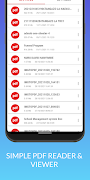 Simple Pdf Reader & Viewer capture d'écran 1