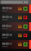 Multiple Stopwatch screenshot 1