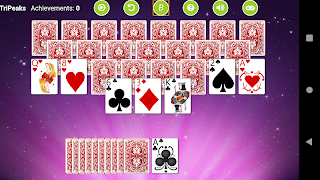 TriPeaks Solitaire screenshot 1