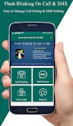 Automatic Flash On Call & SMS poster