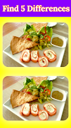 Zoek de verschillen - Eten screenshot 4