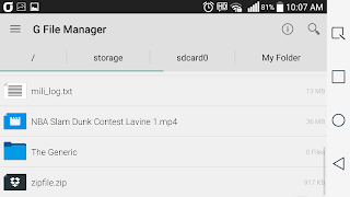 7 Schermata G File Manager