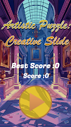 Artistic Puzzle Creative Slide poster