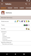 MH4U Database captura de pantalla 1