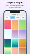 Solid Color Gradient Wallpaper screenshot 1