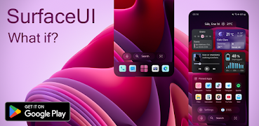 SurfaceUI - for klwp/kwgt poster