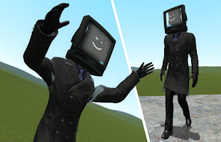 Mod TV man for GMOD تصوير الشاشة 1