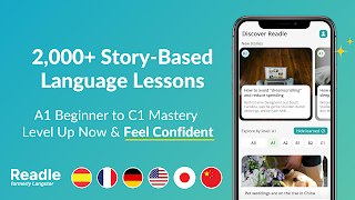 Readle: Learn Languages Daily স্ক্রিনশট 1