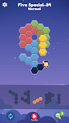 Block Hexa: Basic Puzzle imagem de tela 7