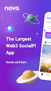 Nova Network - Web3 SocialFi ポスター