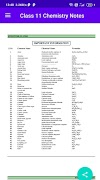 Class 11 Chemistry Notes captura de pantalla 2