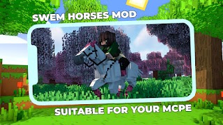 6 Schermata SWEM Realistic Horses Mod MCPE