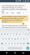 Visible Note screenshot 1