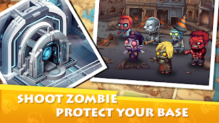 Robot Vs Zombie Attack plakat