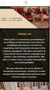 Gold Light Plakat