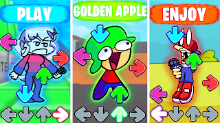 FNF Golden Apple VS Friday Mod ภาพหน้าจอ 4