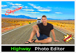 Highway Photo Editor постер