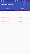 Sodium Tracker screenshot 2