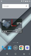 برنامه‌نما Boxy Clock & Weather عکس از صفحه
