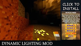 Dynamic Lighting Mod For MCPE imagem de tela 4