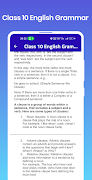 Class 10 English Grammar Notes स्क्रीनशॉट 2