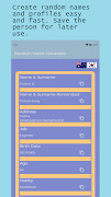Random Name Generator ภาพหน้าจอ 1