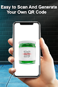 برنامه‌نما QR code scanner - Scanner عکس از صفحه