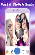 برنامهنما DSLR Selfie Camera عکس از صفحه