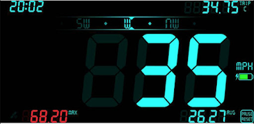 Speedometer Free : Speedometer HUD скриншот 4