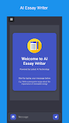 AI Essay Writer 포스터