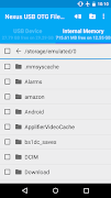 USB OTG File Manager for Nexus Ekran Görüntüsü 3