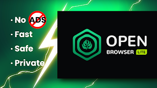 Open Browser Lite-Web Browser Poster