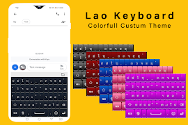 Lao Keyboard App captura de pantalla 7