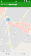 3 Schermata OSM Share Location Plugin
