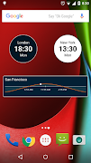 World clock - local time widge ポスター