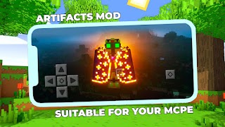 Artifacts Mod for Minecraft PE capture d'écran 1